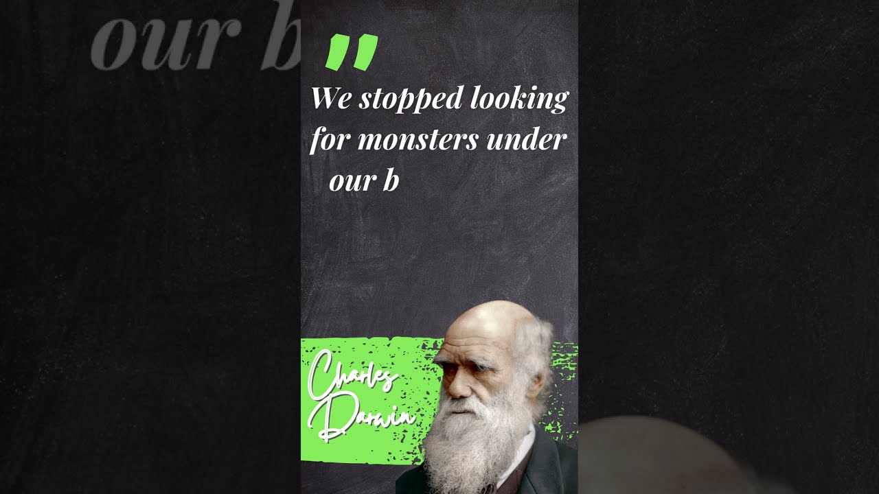 Life Quotes from unforgettable scientist Charles Darwin - No.04 