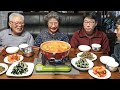 와~! 얼큰 시원한 대구 매운탕 먹방 (파래무침, 밑반찬 멸치 꽈리고추 볶음, 막걸리) Spicy Codfish Stew Mukbang / Korean Food Recipes