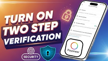 How to Turn On Two-Step Verification in Payoneer