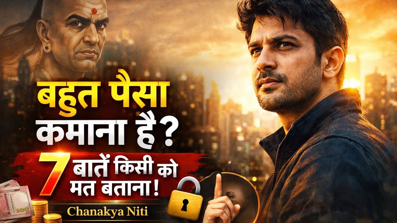 बहुत पैसा कमाना है? तो ये 7 बातें किसी को मत बताना | Chanakya Niti Story | Life Changing Motivation