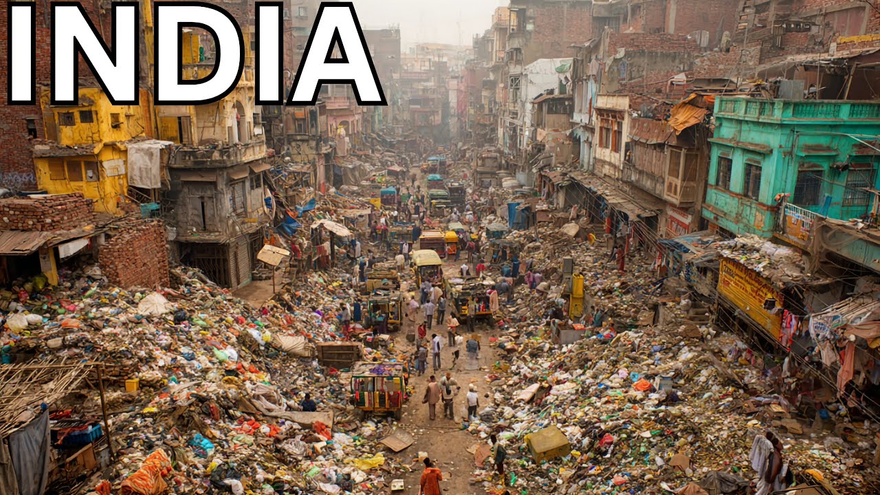 🇮🇳 DELHI, INDIA 😱 I FOUND THE DIRTIEST AND SMELLIEST PLACE IN INDIA… WORST PLACE I’VE EVER SEEN 😷