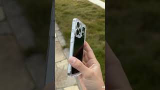 iPhone 16 Pro Max SCI-FI Transparent Case 🔥 Mechanical Design Showcase!