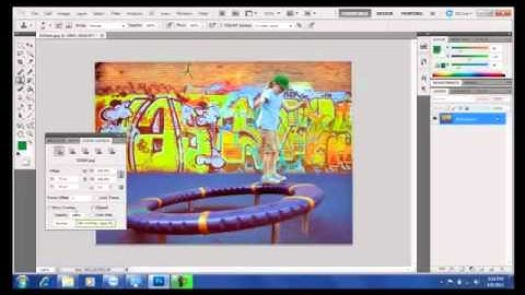 Photoshop Tutorial : How to Use the Sponge Tool, Clone Stamp Tool and Content Aware Fill