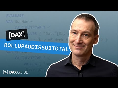 ROLLUPADDISSUBTOTAL - DAX Guide