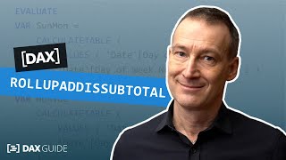 ROLLUPADDISSUBTOTAL - DAX Guide