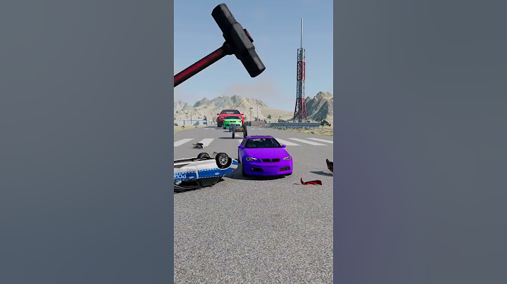 Colorful cars from small to large vs. hammers! #Car decompression #Car decompression animation