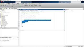 Writing Comments in MATLAB