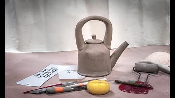 Creating a Cylindrical Slab Teapot with Darts and a Hollow Handle  Intermediate Level