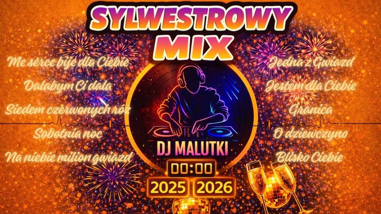 DJ MALUTKI – SYLWESTROWY MIX 2025 | Największe Hity na Nowy Rok