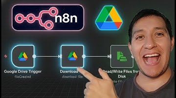 Como Configurar y Automatizar Google Drive con n8n 🚀 | Descarga archivos automáticamente