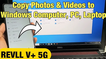 T-Mobile REVVL V+ 5G: How to Copy Photos / Videos to Windows Computer, PC, Laptop w/ Cable