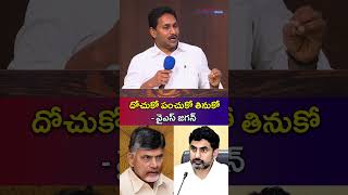 YS Jagan Comments on Chandrababu Naidu: దోచుకో పంచుకో తినుకో: వైఎస్ జగన్ | Asianet News Telugu