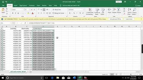 How to import x, y, z coordinates from Excel to AutoCAD