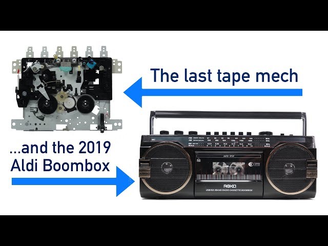 The last cassette mechs & Aldi's 2019 Boombox class=