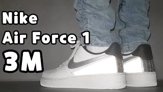 Nike 3M x Air Force 1 '07 LV8 'Black