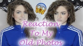 reaction to my old photos dytto