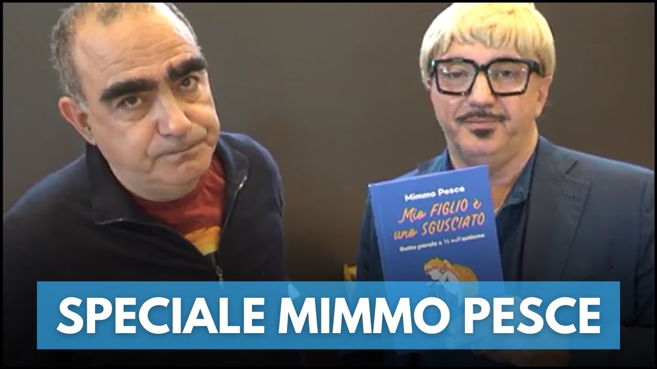 MIMMO PESCE ED ELIO RACCONTANO IL LIBRO "MIO FIGLIO È UNO SGUSCIATO"