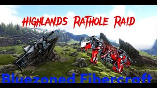 Raiding The LARGEST Rathole On the Server |Bluezoned Fibercraft|ARK Survival