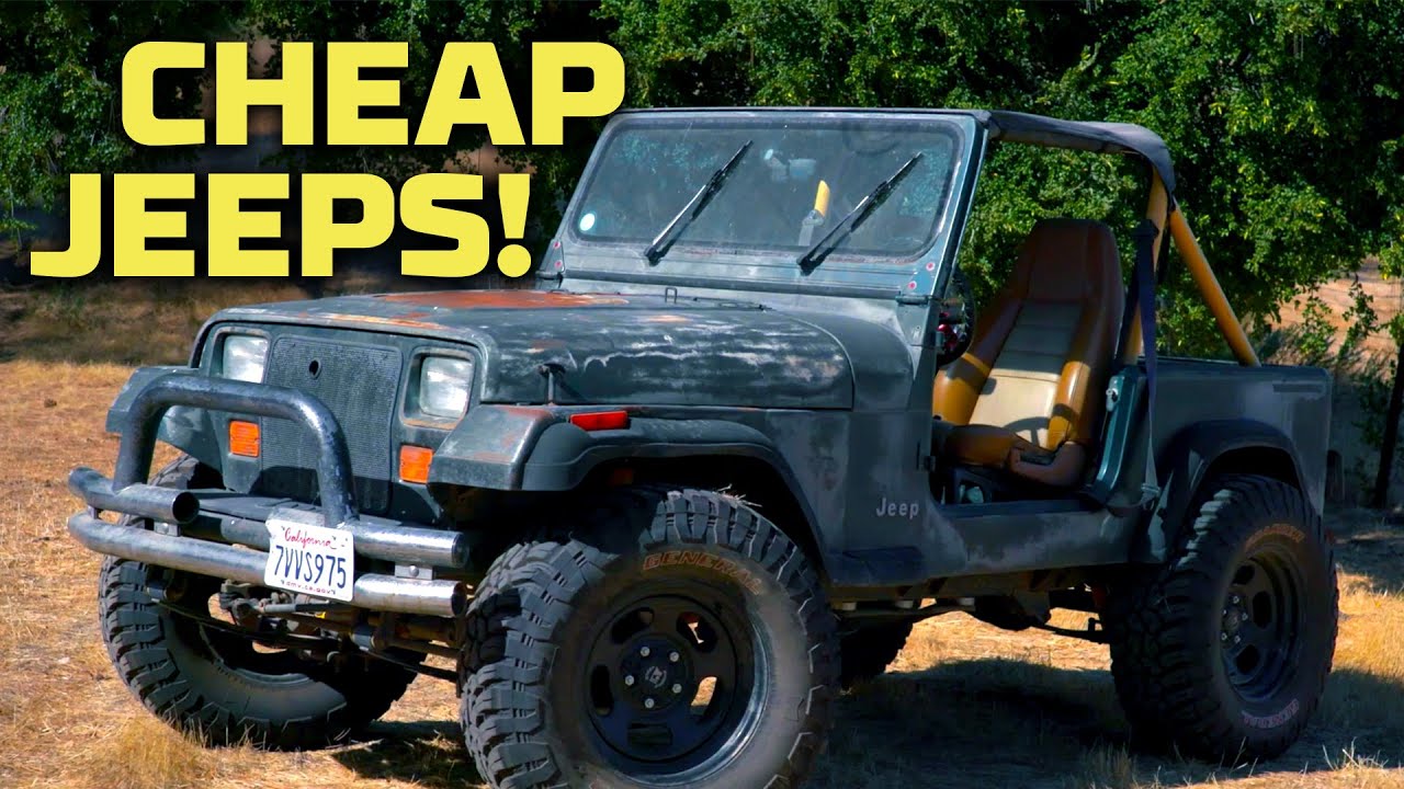 Cheapest Jeep Builds! | Dirt Every Day | MotorTrend - YouTube