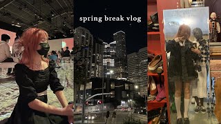 spring break vlog : antiques, van gogh museum, p1harmony concert, quality time w friends !