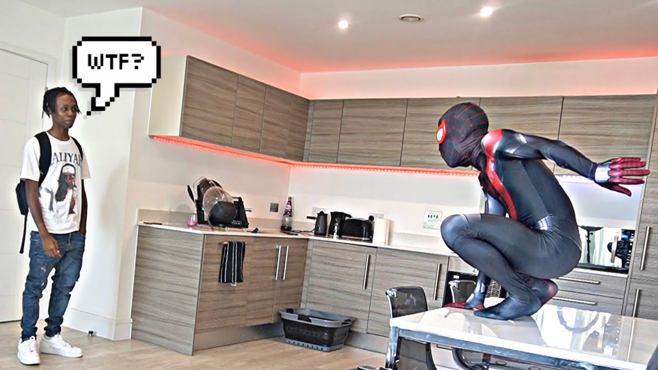 I AM SPIDERMAN PRANK 🕸