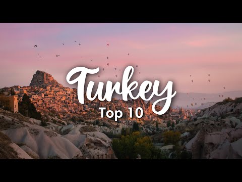 TURKEY TRAVEL (2022) | 10 AMAZING Travel Destinations in Turkey (Türkiye)