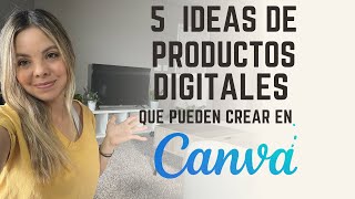 5 ideas de Productos Digitales que pueden Crear en Canva | Productos Digitales en Etsy