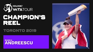 Bianca Andreescu's BEST points from her memorable 2019 Toronto title run! 🍁