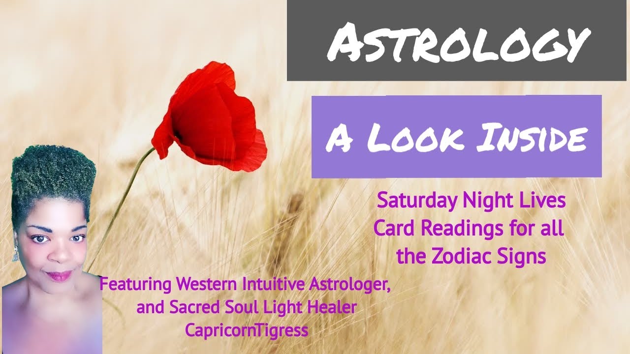 Saturday Night LIVE Readings and Astrology Conversations