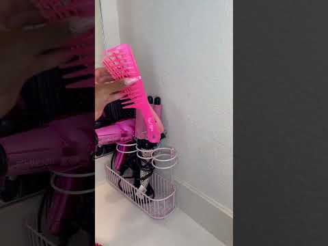 Pink Hair Appliance Organizer from Amazon 💖 - YouTube