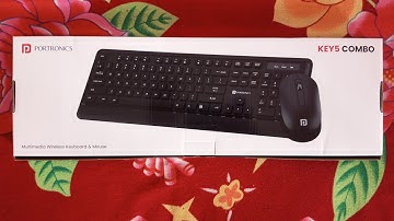 Portronics KEY5 COMBO Multimedia Wireless Keyboard and Mouse. #portronics #wirelesskeyboardandmouse