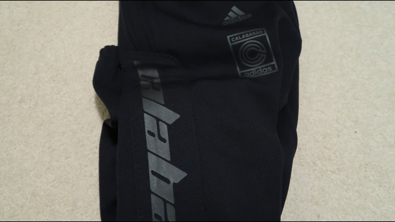 adidas yeezy calabasas track pants black