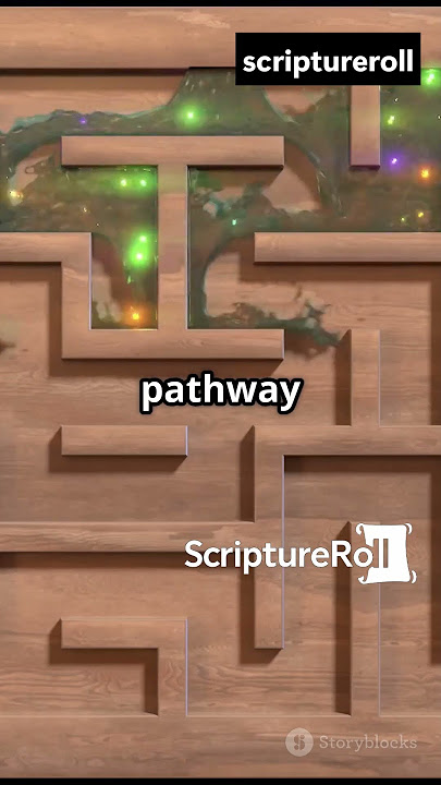 God Parts the Sea | Moses’ Brave Step of Faith #scriptureroll