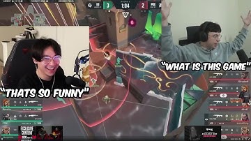 Sen TenZ HILARIOUS Reaction Watching caedrel Explain Valorant