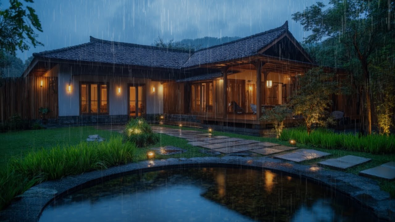 Calming Rain Sounds for Sleeping | Drift Into a Peaceful Night