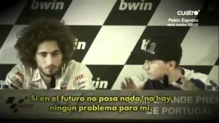 La relación de Simoncelli con los españoles