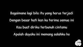 Republik - Tiada Guna Lagi (Lirik)