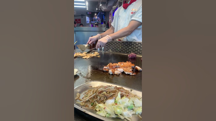 快樂鐵板燒 雞腿又香又脆 #relaxing  cool teppanyaki #satisfying #streetfood