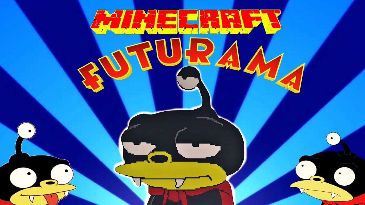 craft attack how to build lord nibbler futurama youtube