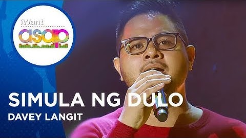 Davey Langit - Simula ng Dulo | iWant ASAP Highlights