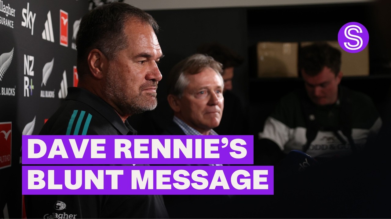 Dave Rennie named new All Blacks coach and he has a blunt message to ...