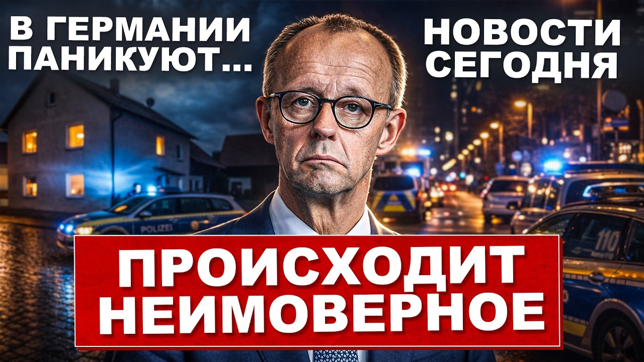 Это уже не шутки. В Германии происходит неимоверное. Берлин на ушах. Новости сегодня