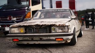 this trowel guy restored the old one TOYOTA MARK 2 GX71