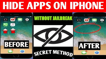 how to hide apps on iphone and ipad without jailbreak 2021 | iphone apps hide |Shoaib Technical Tips