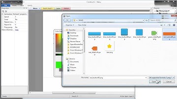 Membuat Layar Menu Game Construct 2