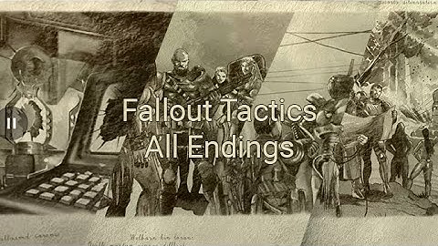 Fallout Tactics All Endings HD