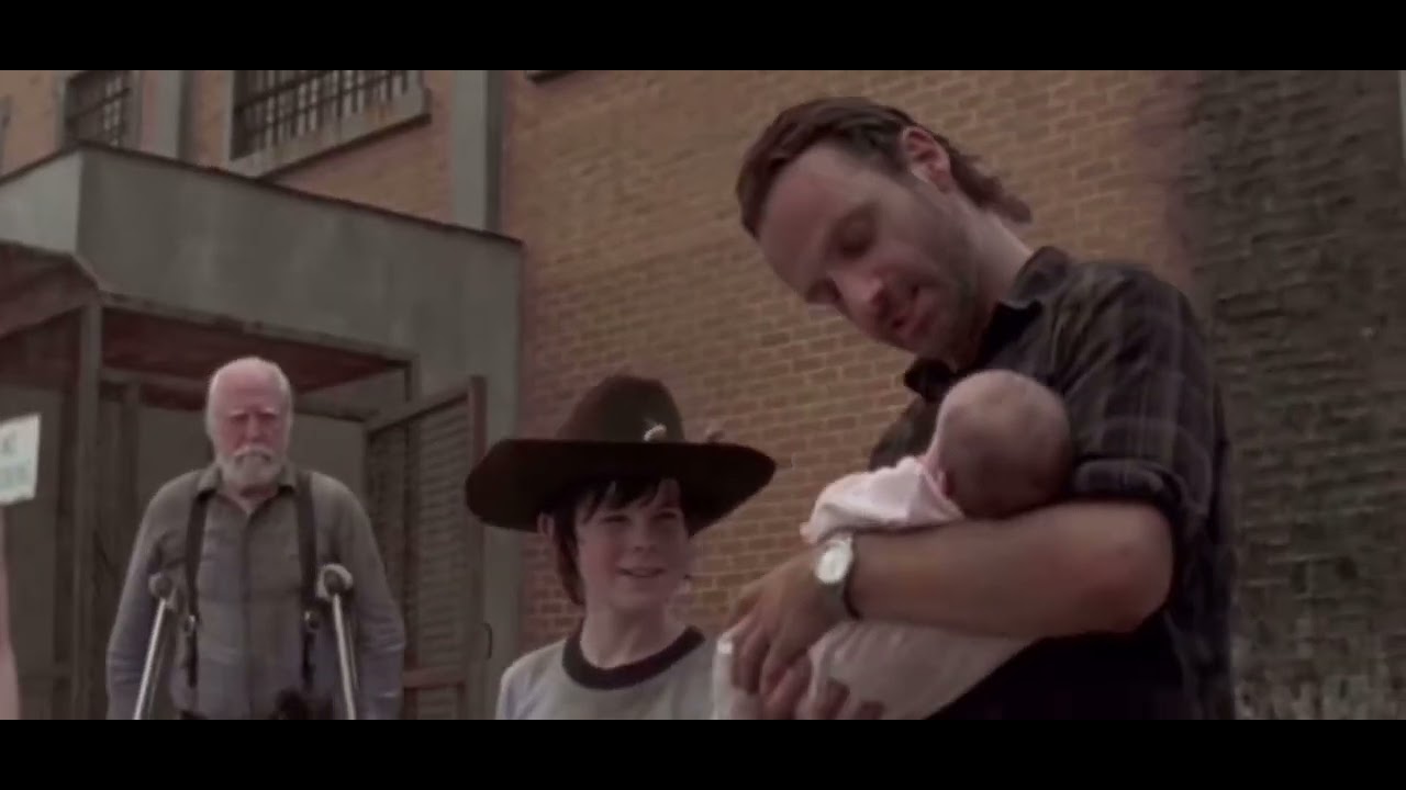 Rick Grimes and Carl