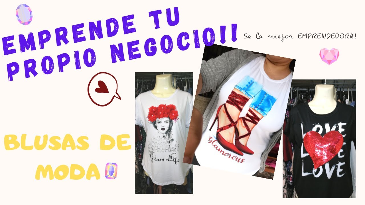 🔴🔴 Inicia tu propio negocio 👚🥰 vende 💲💲 blusas de moda !!! #Mayoreo -  YouTube