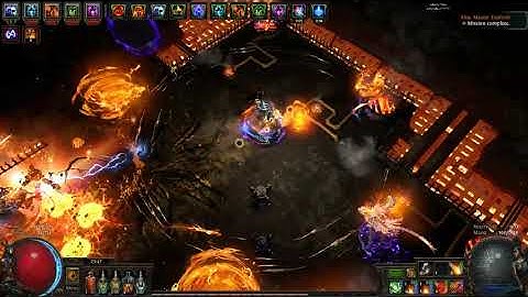 POE 3.8 Blight Unleash Cremation Elementalist T16 Phoenix