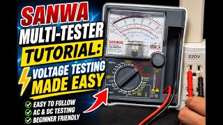 How to Use an Analog Multi-Tester (Beginner's Guide)